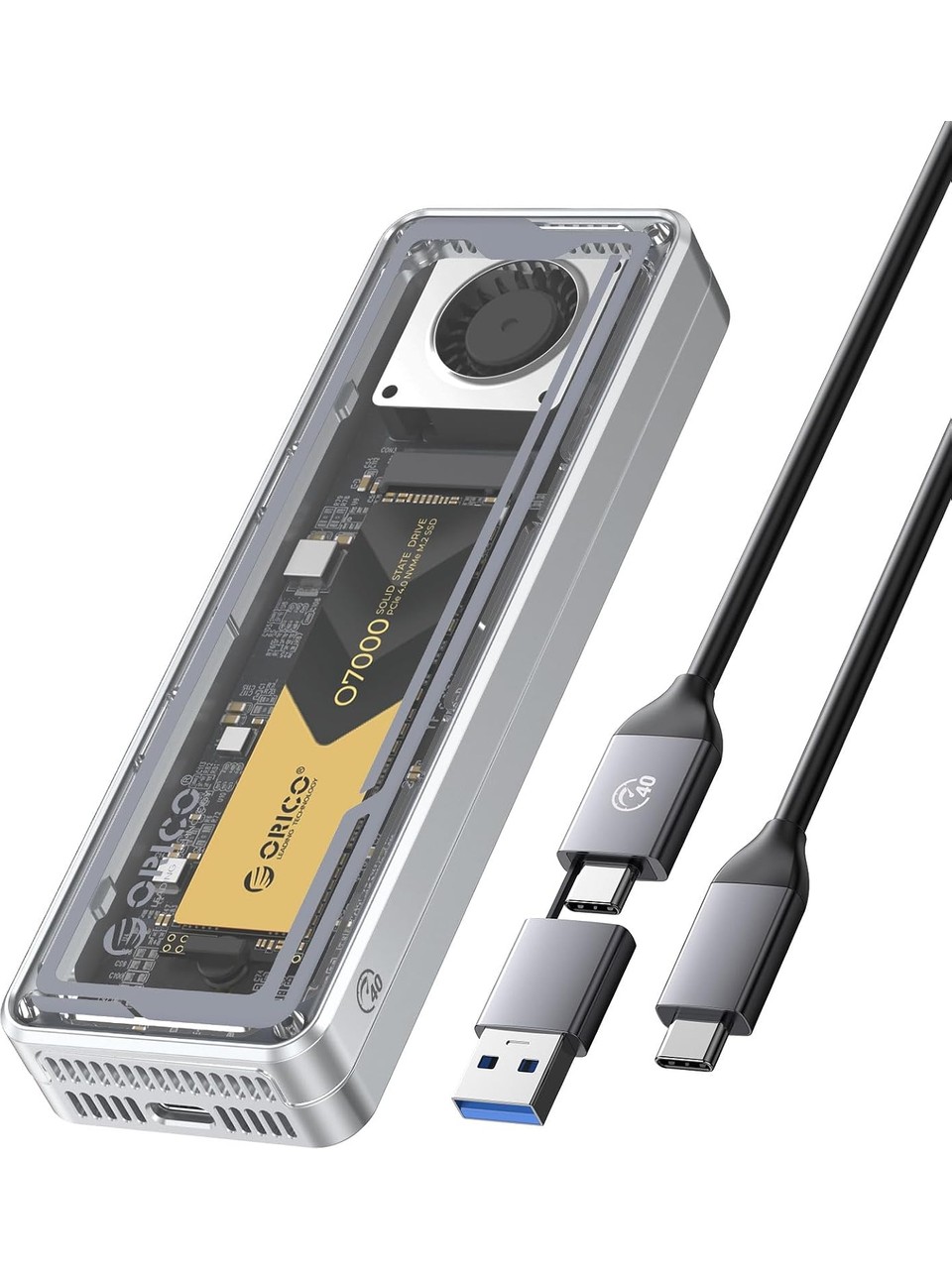 Orico Aagm2-U4 Thunderbolt 4 40Gbps M.2 NVMe SSD Kutusu