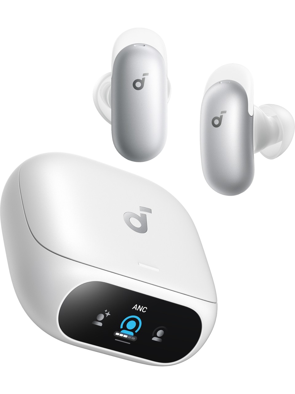Anker Soundcore Liberty 5 Pro, Yapay Zeka Destekli Hibrit Gürültü Engelleme, LDAC, Hi-Res Audio, IP55, Beyaz - D1203
