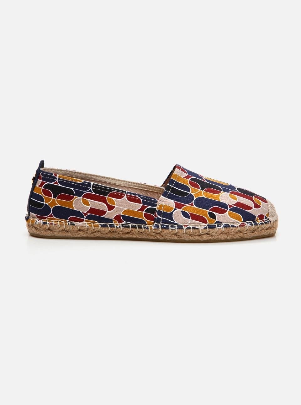 Su Espadril Kobe Bordo Kadın Düz Espadril