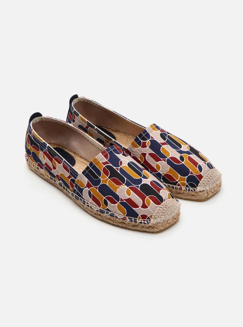 Su Espadril Kobe Bordo Kadın Düz Espadril görsel 2