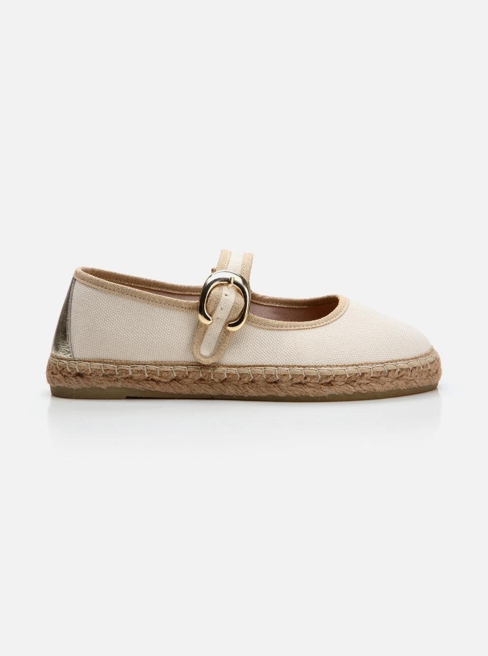 Su Espadril Owenn Ecru Kadın Düz Espadril