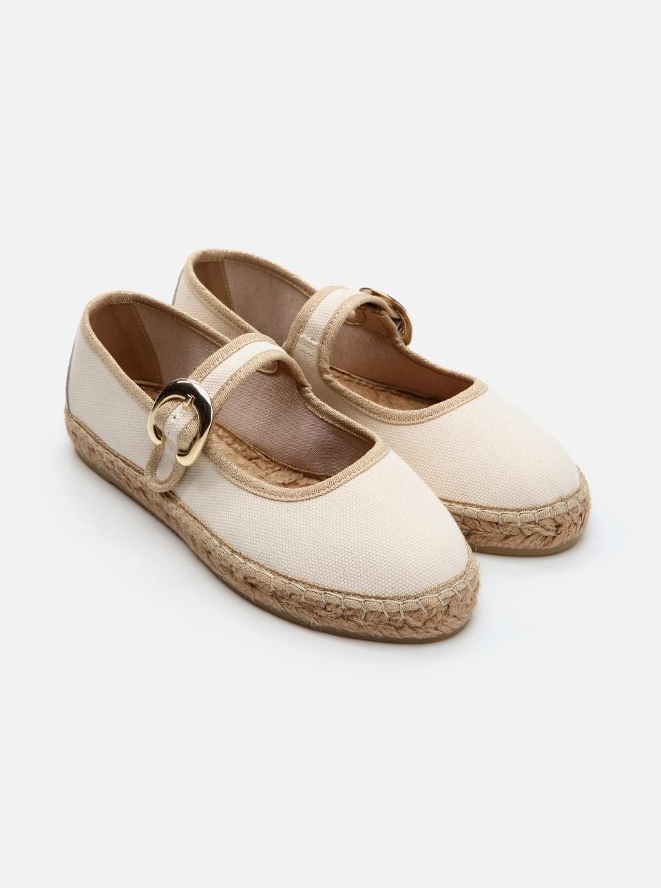 Su Espadril Owenn Ecru Kadın Düz Espadril görsel 2