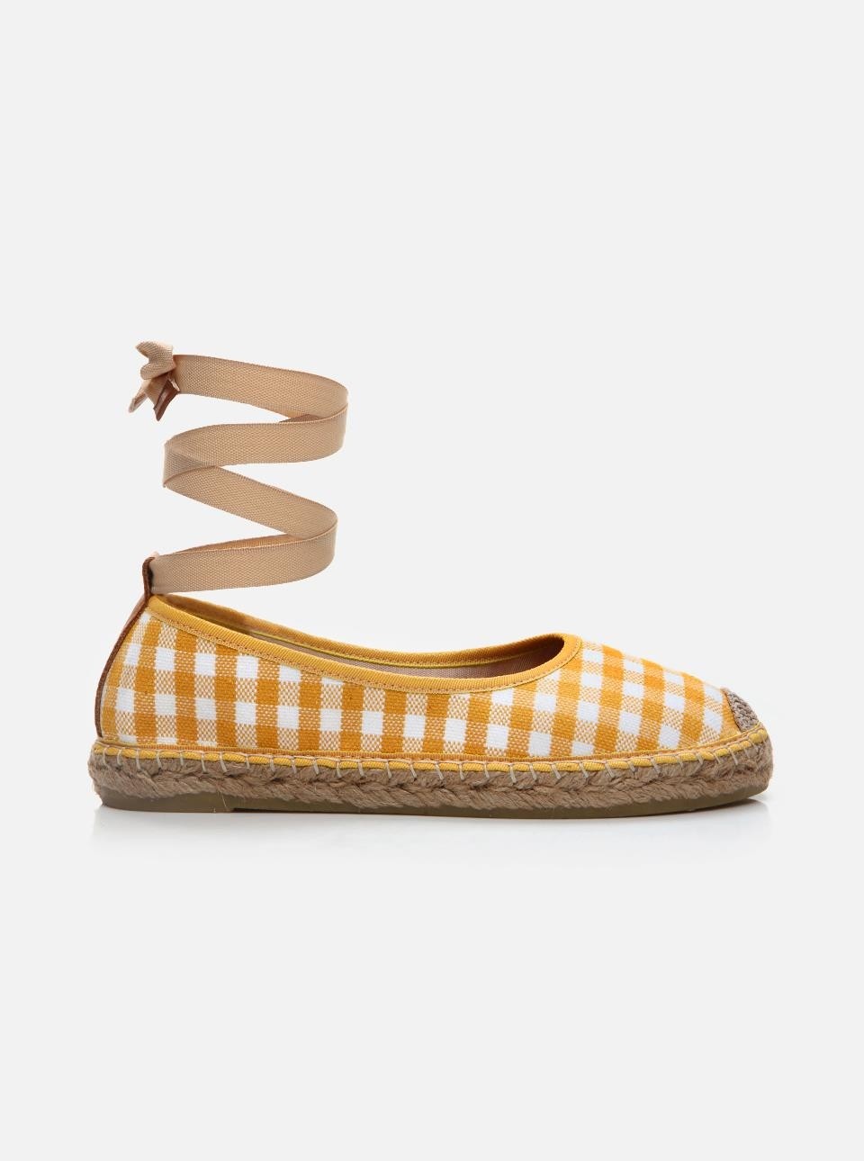Su Espadril Tokyo Sarı Kadın Düz Espadril