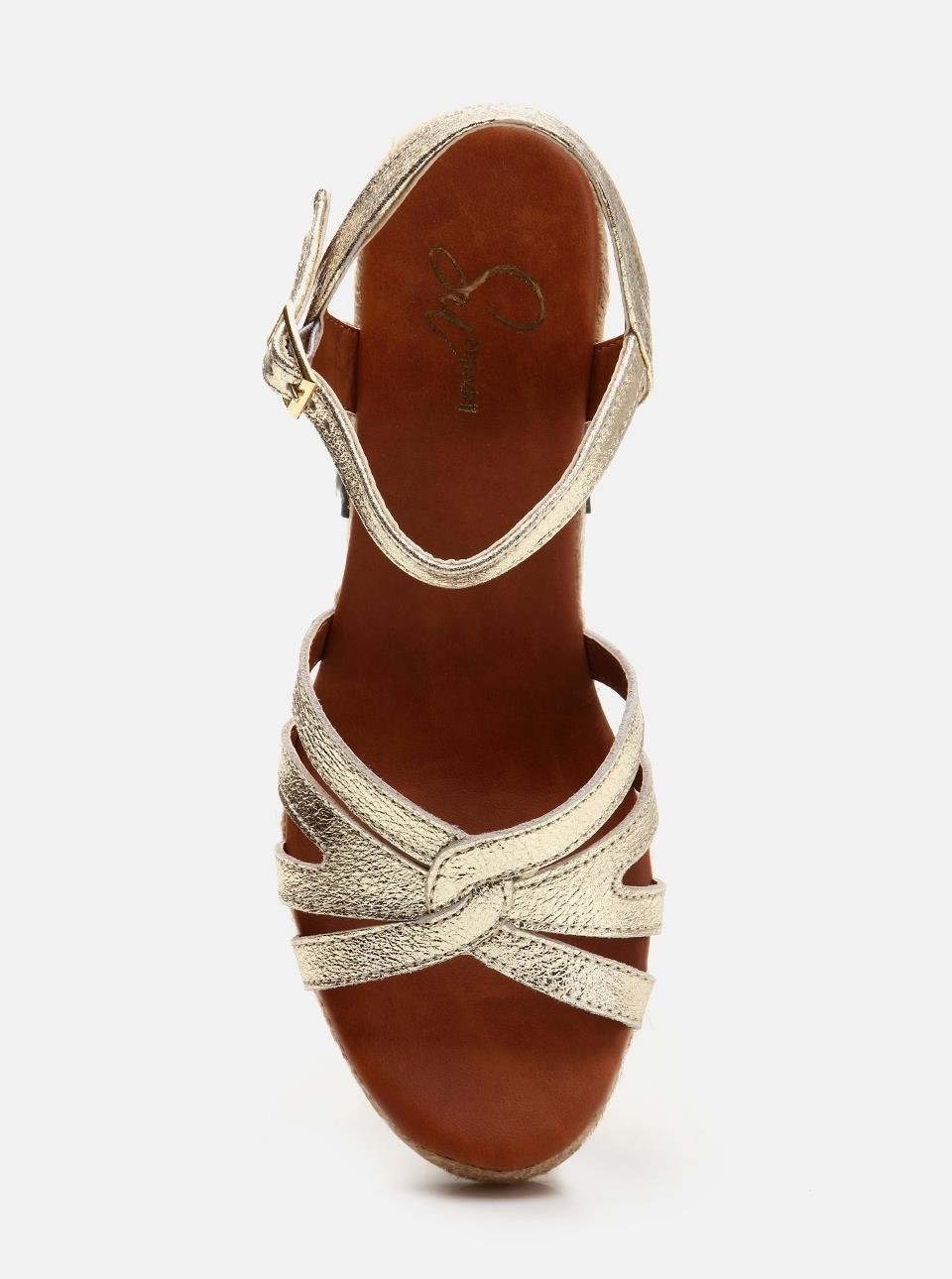 Su Espadril Classica Altın görsel 3