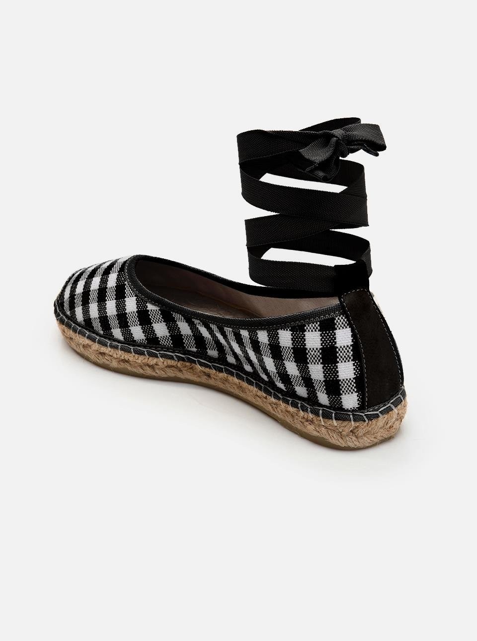 Su Espadril Tokyo Siyah Kadın Düz Espadril görsel 2