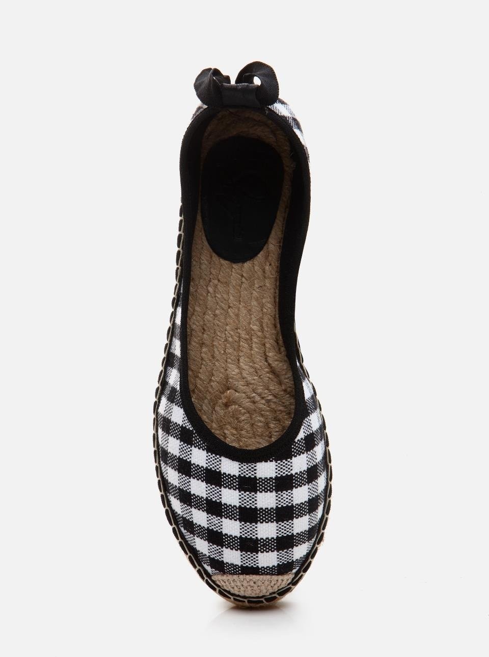 Su Espadril Tokyo Siyah Kadın Düz Espadril görsel 4