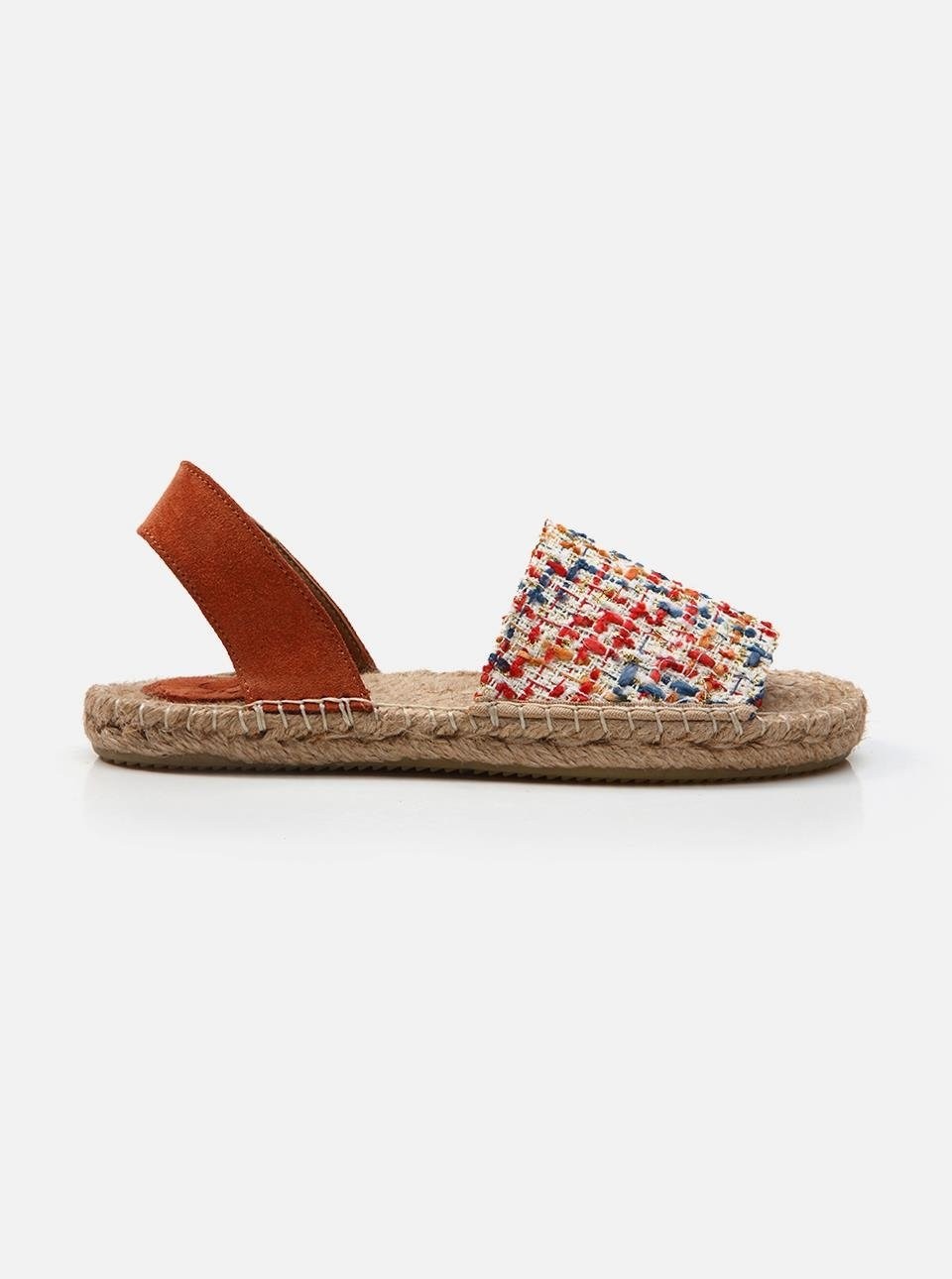 Su Espadril Melani Kiremit Kadın Espadril Sandalet görsel 4