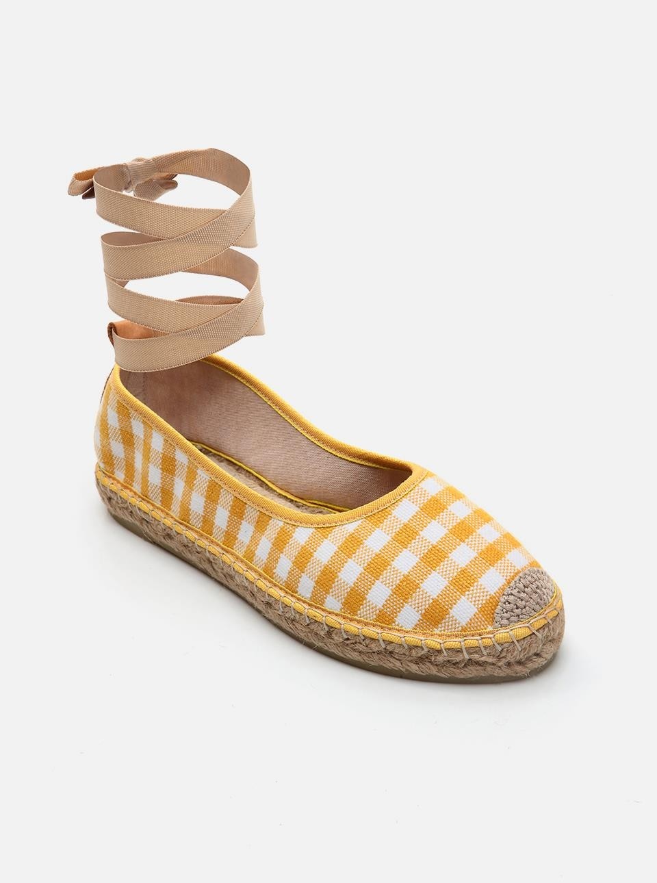 Su Espadril Tokyo Sarı Kadın Düz Espadril görsel 4