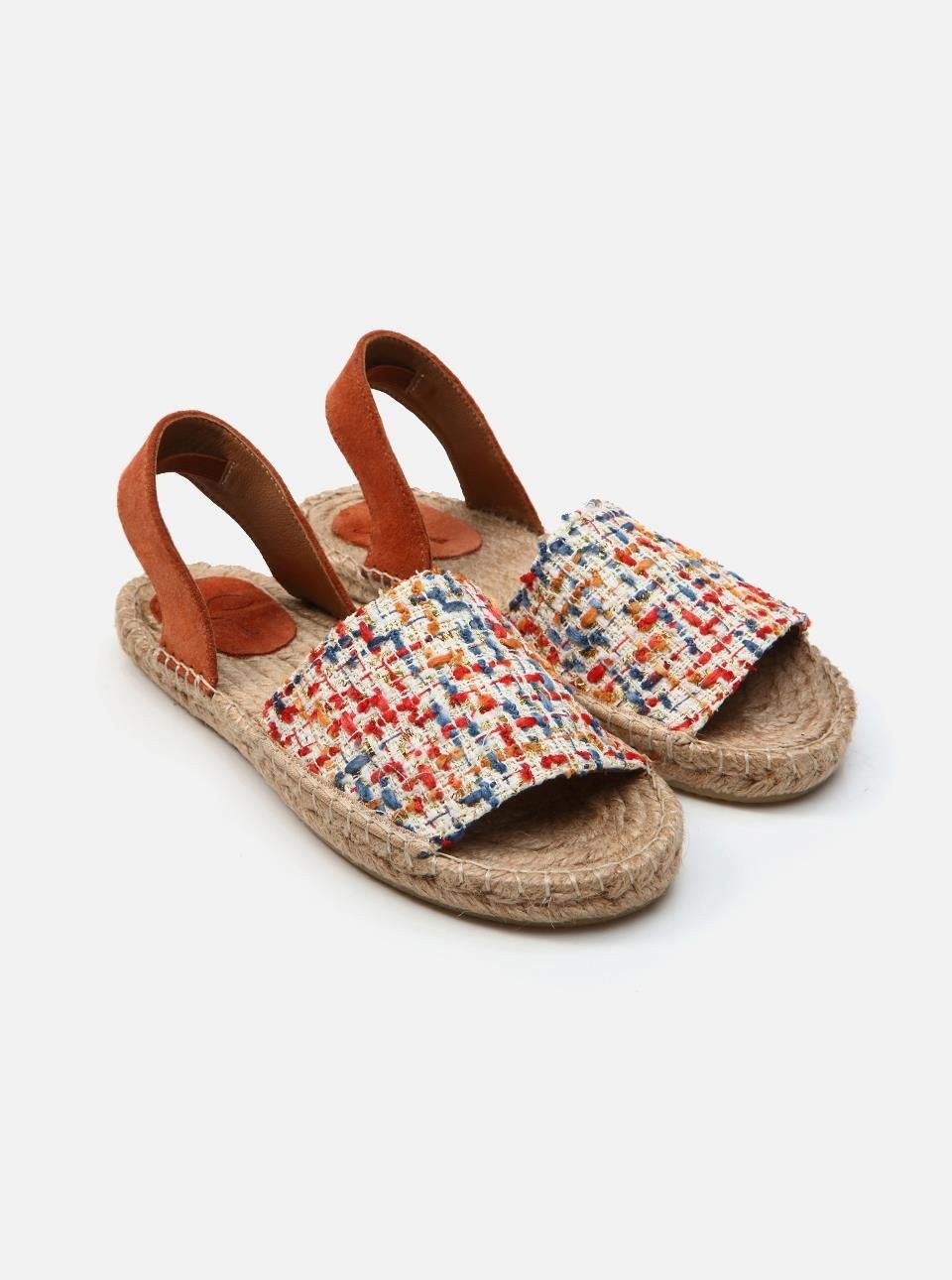 Su Espadril Melani Kiremit Kadın Espadril Sandalet görsel 7