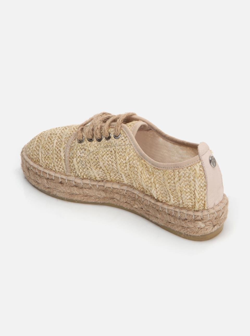 Su Espadril Greyce Naturel Kadın Düz Espadril görsel 4