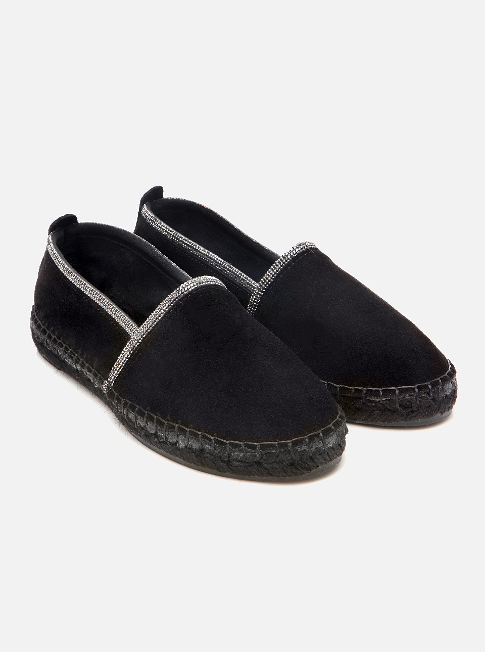 Su Espadril Anny Siyah Kadın Düz Espadril görsel 2