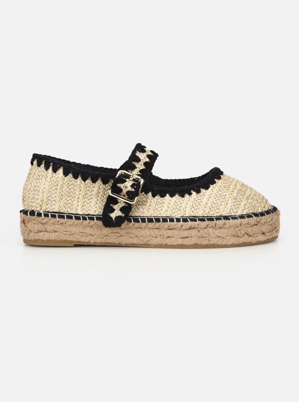 Su14 Pera Naturel Kadın Düz Espadril