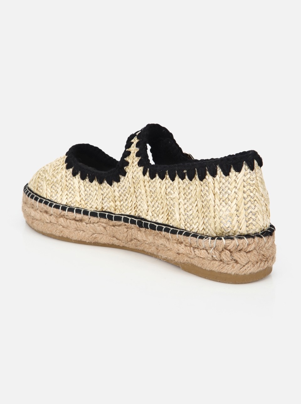 Su14 Pera Naturel Kadın Düz Espadril görsel 4