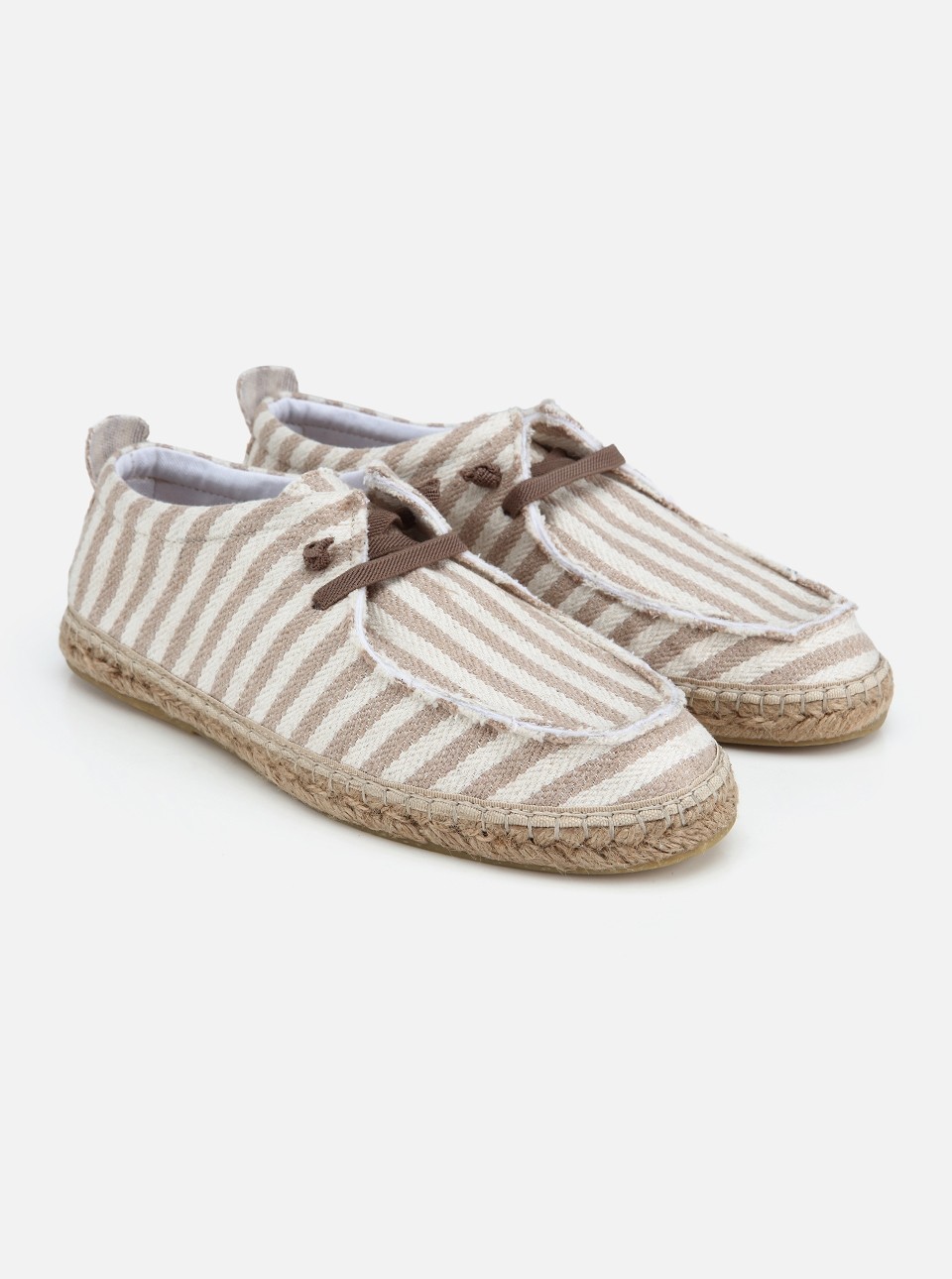 Su14 Platon Bej Erkek Düz Espadril görsel 2