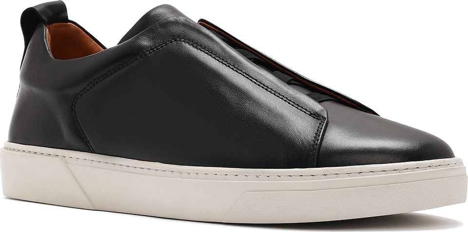 Derimod Erkek Siyah Kalın Tabanlı Deri Sneaker 26SFD631618 görsel 7