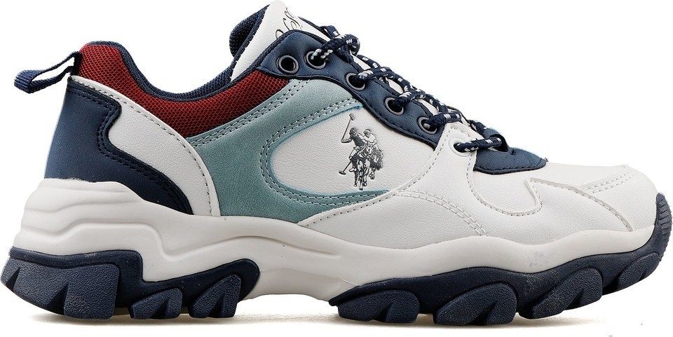U.S. Polo Assn. Tracky 4pr Beyaz Kadın Spor Ayakkabı görsel 5