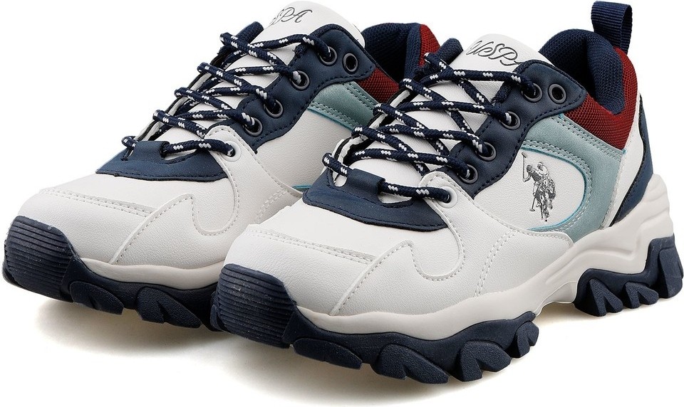 U.S. Polo Assn. Tracky 4pr Beyaz Kadın Spor Ayakkabı görsel 7