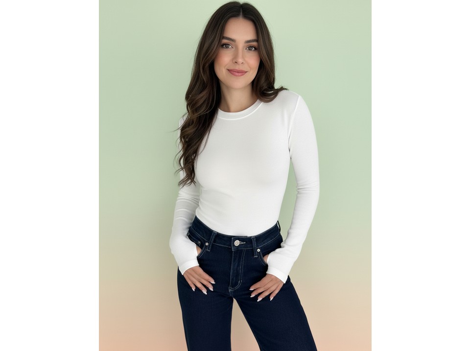 Parmak Geçmeli Bisiklet Yaka Buzzy Body görsel 5