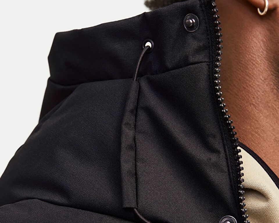 Jack & Jones Jack Jones Jcolpha Puffer Sn Erkek Günlük Mont 12261971-BLACK Siyah görsel 5