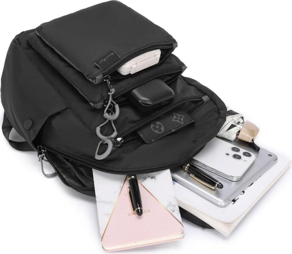 Die Grup Smart Bags Küçük Boy Ekstra Hafif Uniseks Sırt Çantası Bc 3137 (Siyah) görsel 5