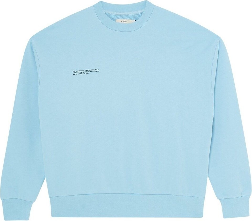 Pangaia 365 Organik Pamuklu Sweatshirt - Celestial Mavi