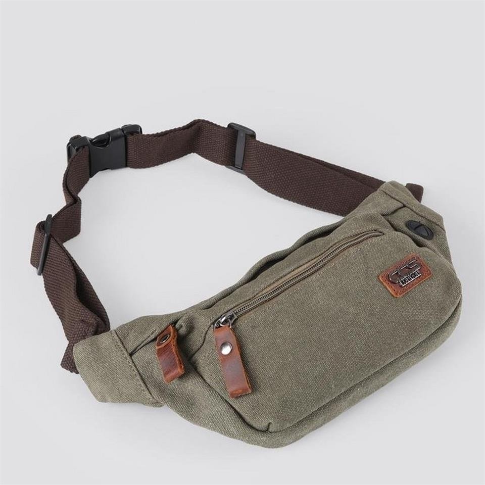 Çanta Yurdu Ççs 31516 Sport Kanvas Bel Çantası Yeşil görsel 2