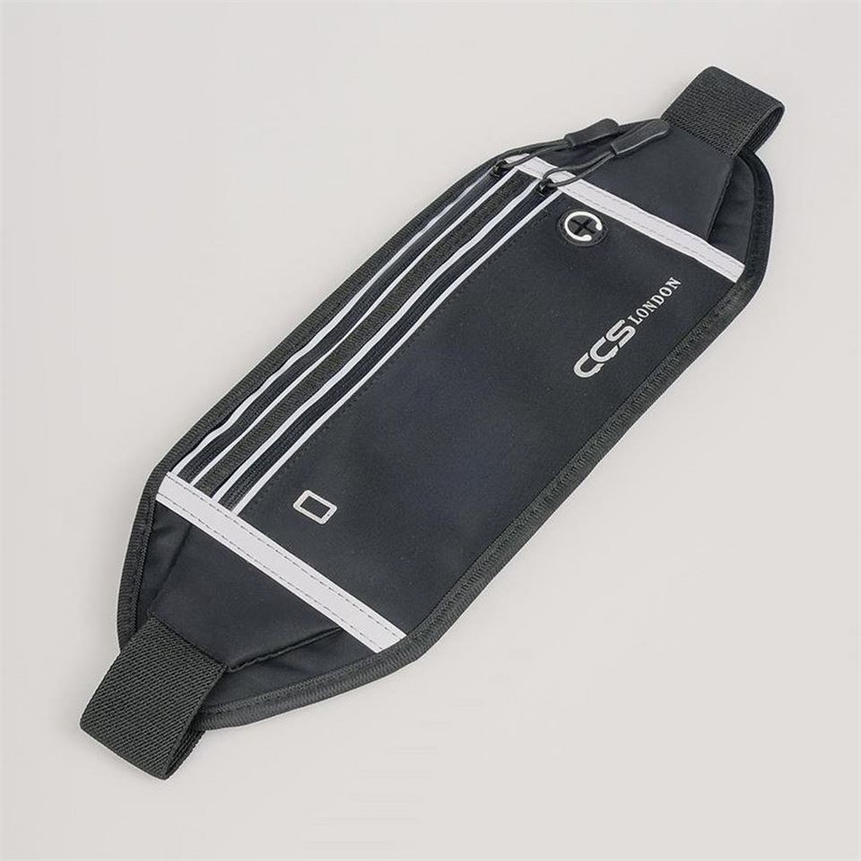 Ççs 17712 Bel Çantası Polyester Sport Bel Çantası Siyah