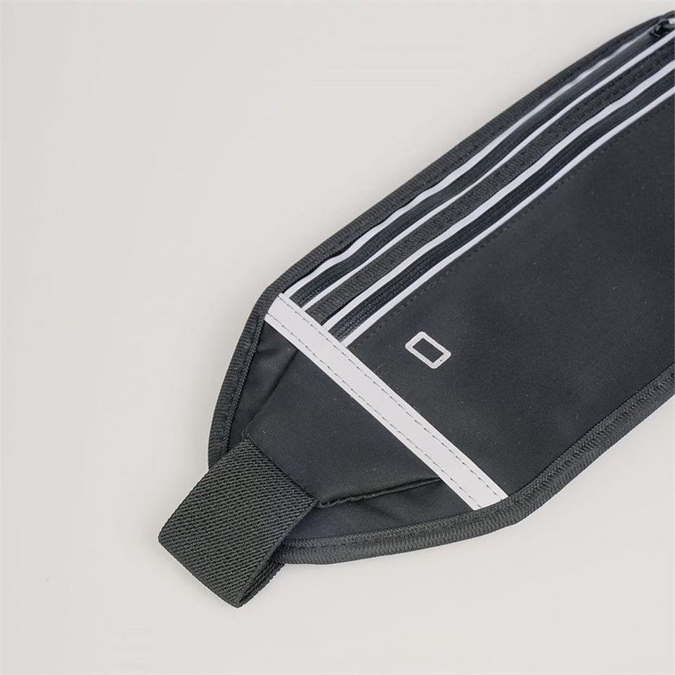 Ççs 17712 Bel Çantası Polyester Sport Bel Çantası Siyah görsel 3