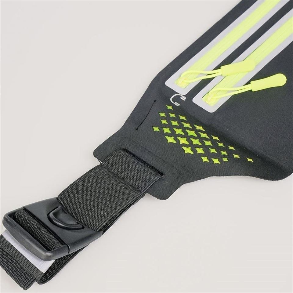 Ççs 17714 Bel Çantası Polyester Sport Bel Çantası Siyah görsel 4