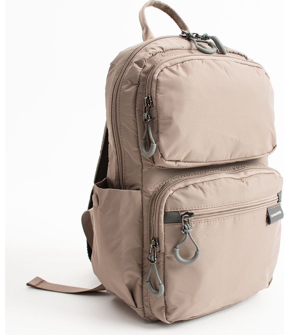 Sanmorris Unisex Suya Dayanıklı Paraşüt Kumaş 5 Bölmeli Laptop Bölmeli Seyahat ve Okul Çantası SI-6032 görsel 4