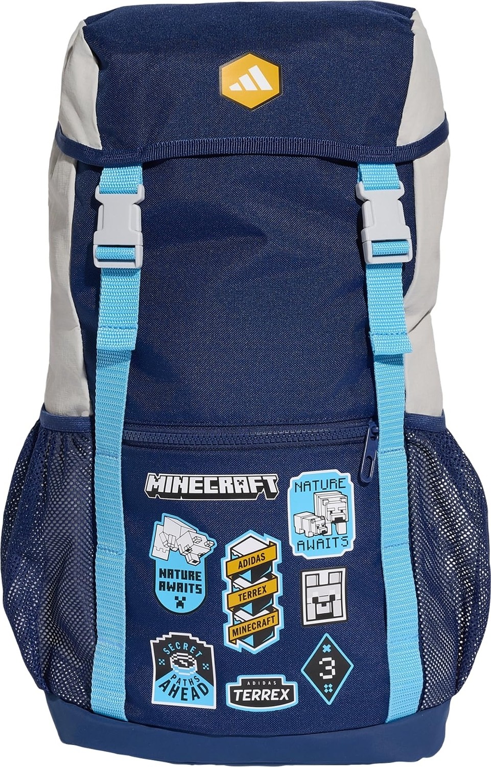 1001 Y Mınecraft Bpk Unisex Yetişkin Sırt Çantası Dkblue/lgsogr Standart