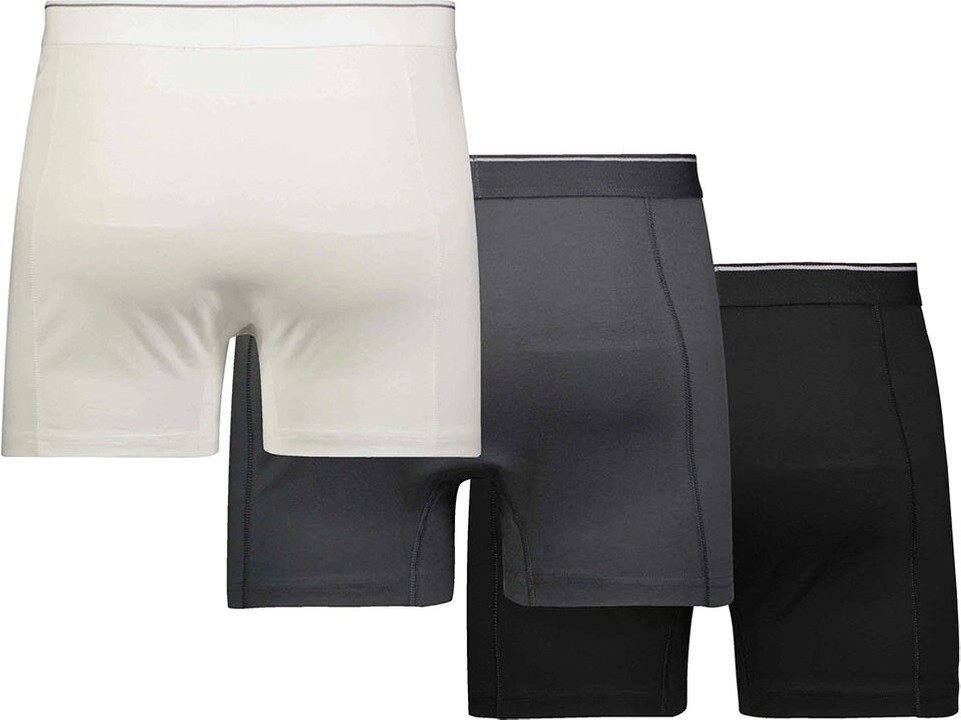 Blackspade Erkek Boxer 3'lü Paket Tender Cotton 9673 - Beyaz görsel 6