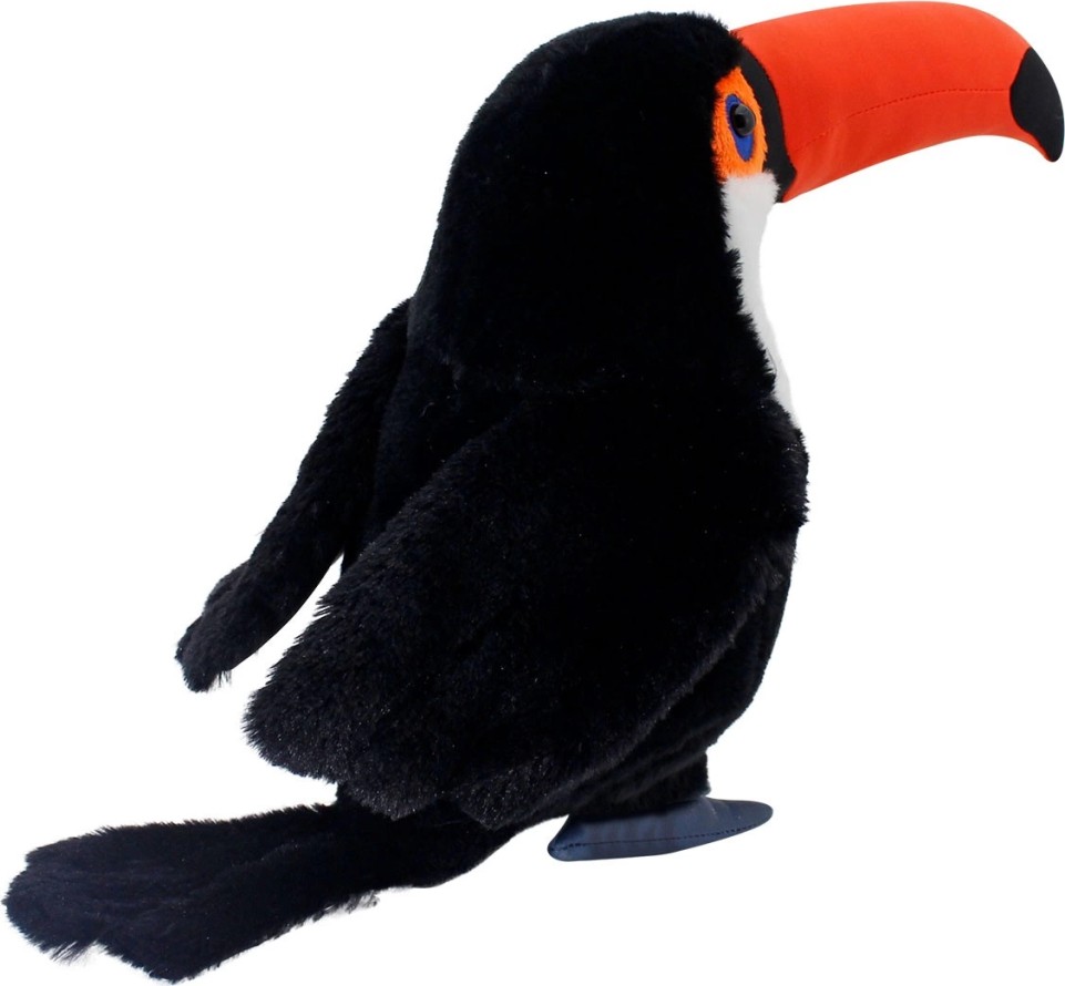 Dorasan Peluş Tukan Kuşu 35 cm görsel 3