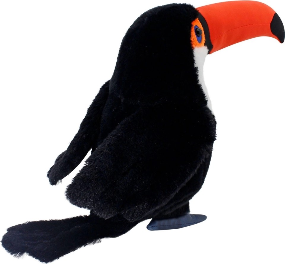 Akıllı Bayi Peluş Tukan Kuşu 35 cm görsel 3