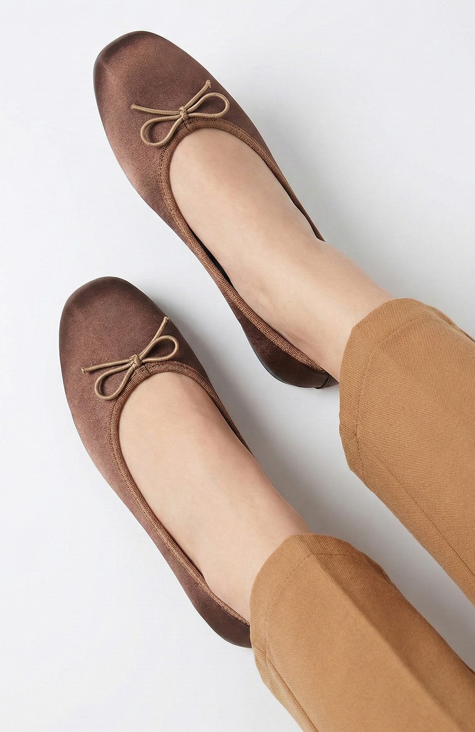Nmoda Kadın Saten Babet Taş Detaylı Şık Günlük ve Özel Gün Ayakkabısı Ortopedik Hafif 👠✨ görsel 6