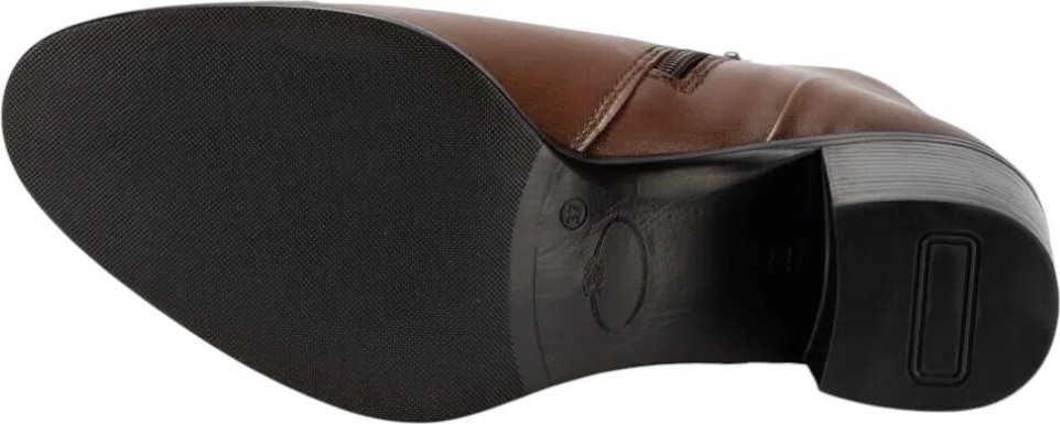Forelli 21856-G Zero Taba Kadın Comfort Deri Bot görsel 4