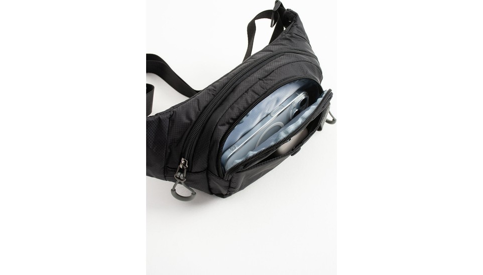 Sanmorris Unisex Paraşüt Kumaş Suya Dayanıklı 3 Bölmeli Body Bag SI-6036 görsel 2