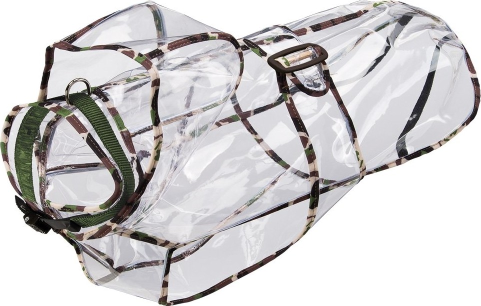 Odea Ferplast Raincoat Tg.34 Köpek Yağmurluğu, Şeffaf