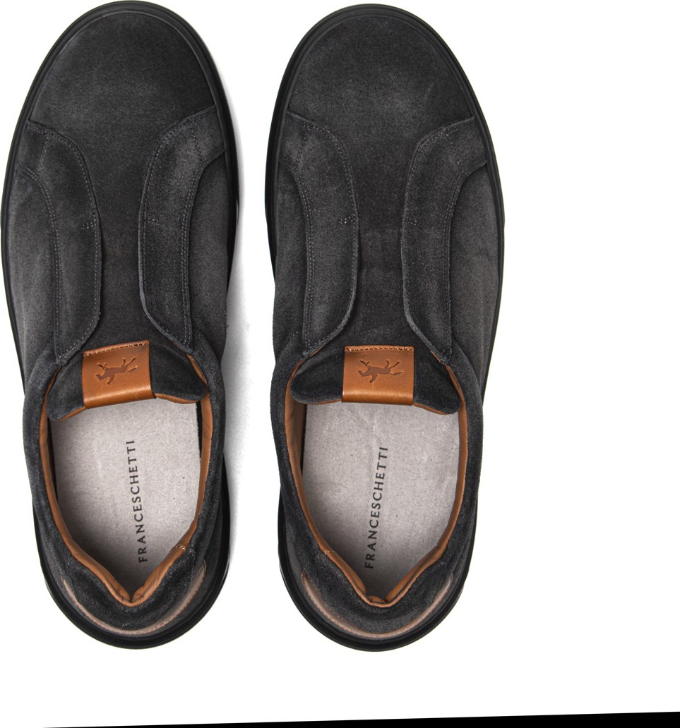 Franceschetti Erkek Oxford ( Klasik) 2259054.3527CI78 Franceschetti Camoscıo Lavagna görsel 7