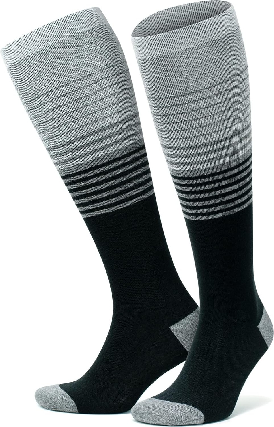 Gowith Erkek ve Kadın Için Renkli Bambu (15-20 mm Hg) Basınçlı Uçuş Seyahat Çorabı 3590