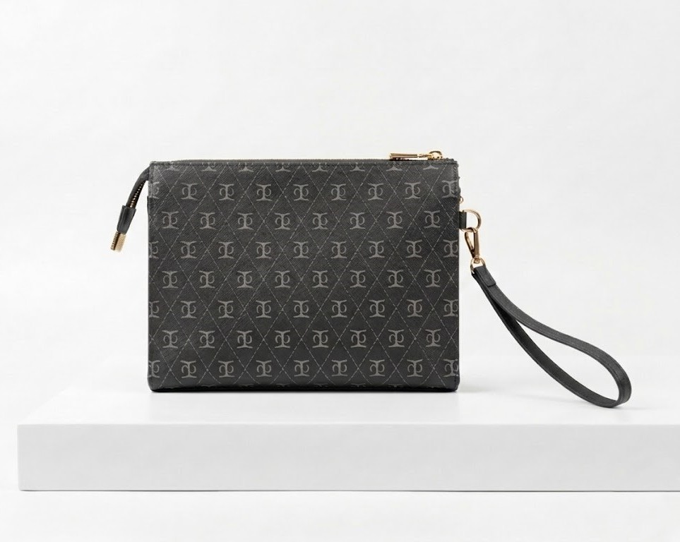 Eych Kadın Casual Clutch Çanta, Günlük Şık Portföy Çanta, Minimal El Çantası