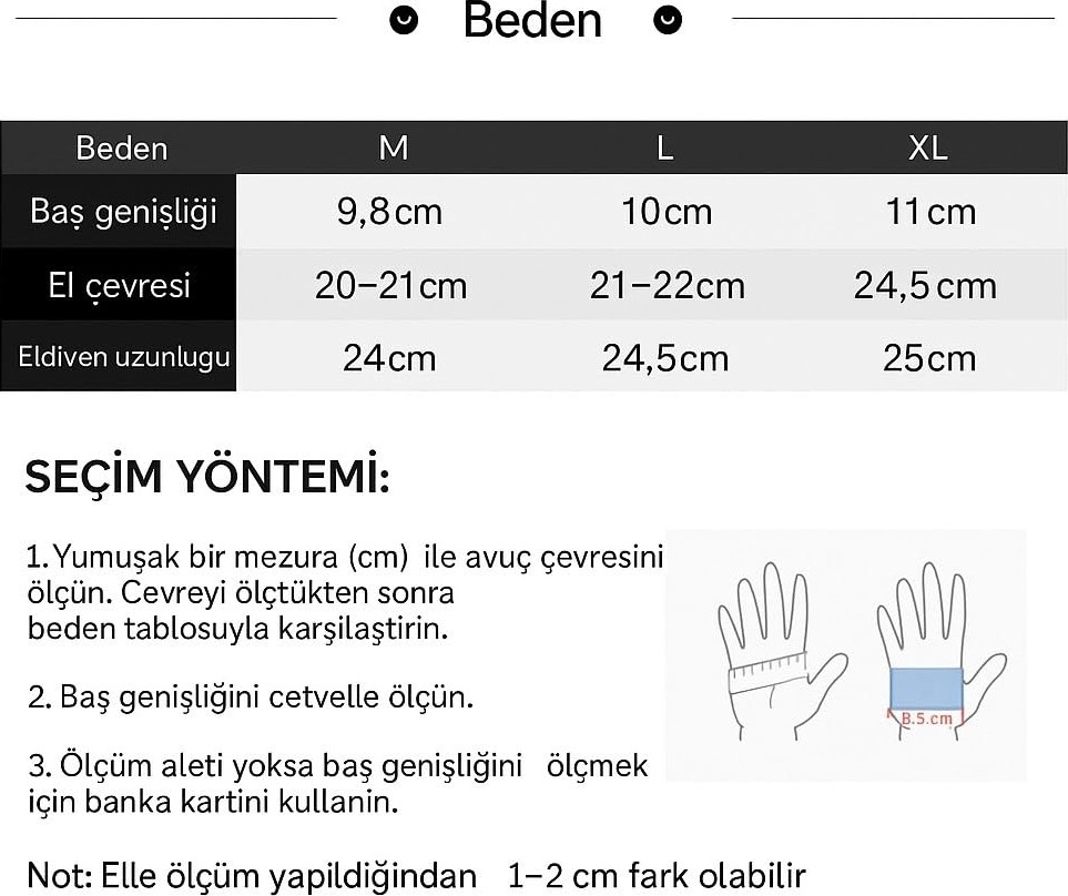 Die Grup Soğuk Rüzgar Geçirmez Suya Dayanlıklı Dokunmatik Eldiven Parmak Korumalı Motosiklet Eldiveni M görsel 5