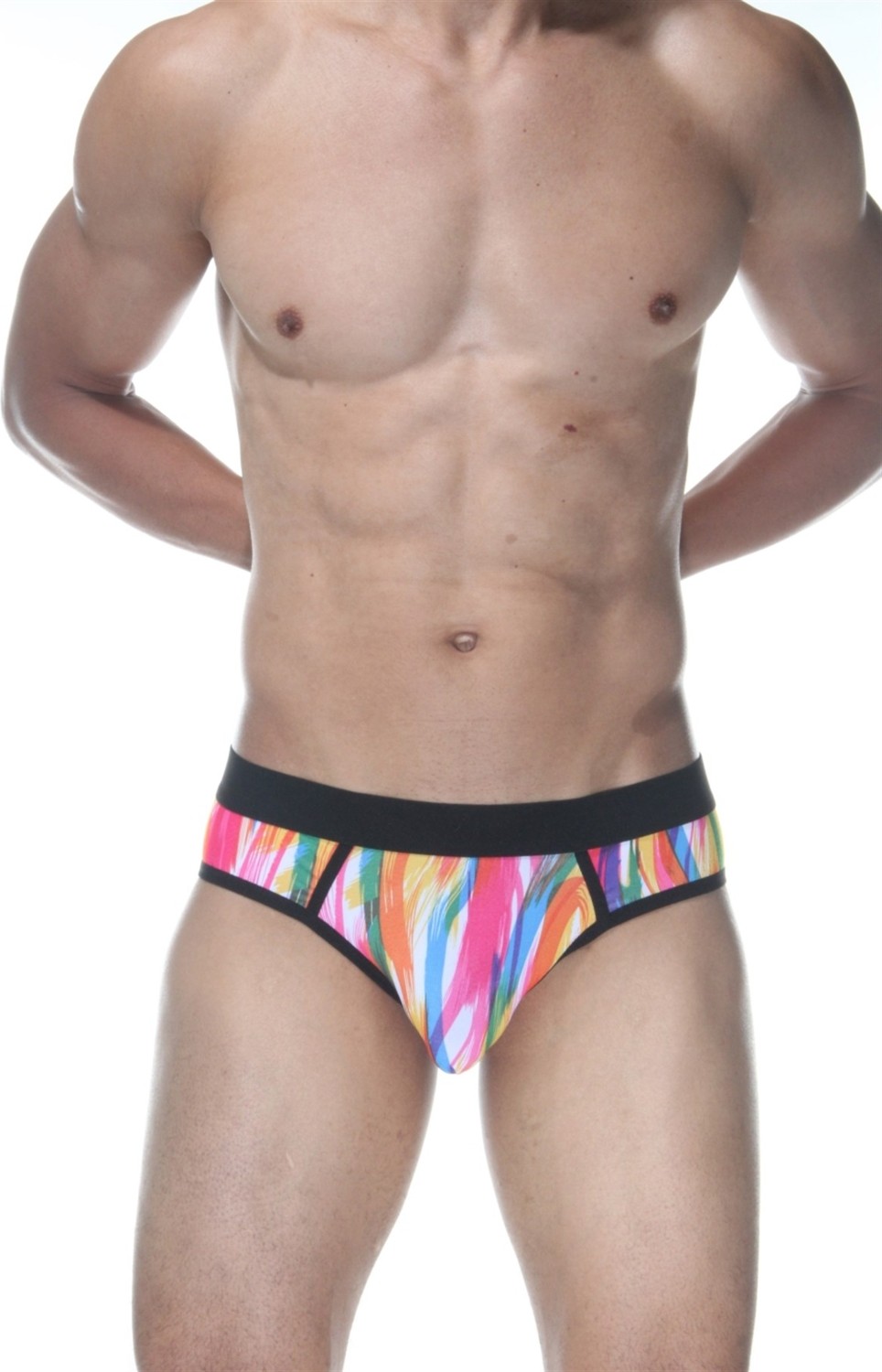 Marsilyan Renkli Jockstrap Erkek Iç Giyim görsel 4