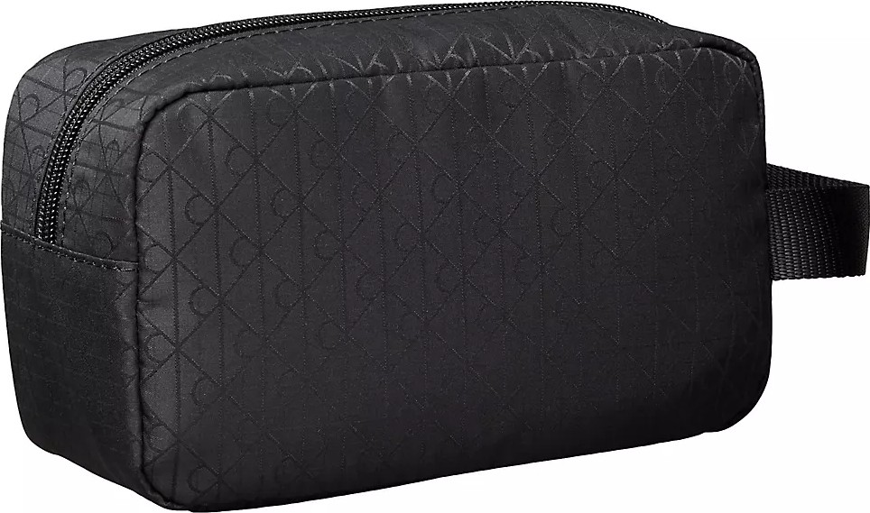 Calvin Klein Erkek Monogram Ck Logolu Fermuarlı Siyah Omuz Çantası LV04D1190G-UB1 görsel 4