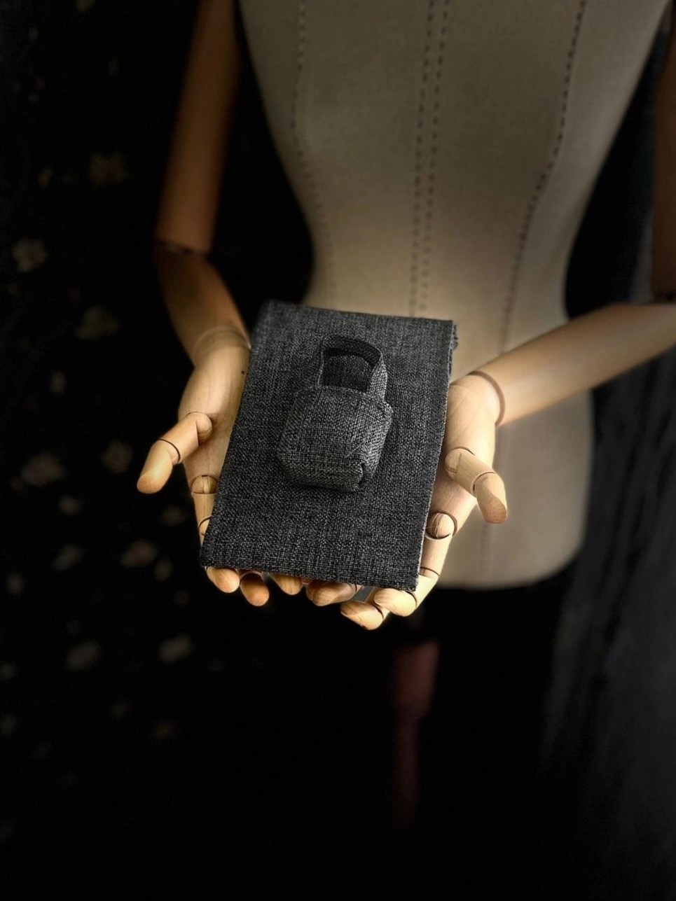 Ggart Handmade Meadov Nakış Işlemeli Keten Telefon Çantası, Telefon Kılıfı Artv4 görsel 4