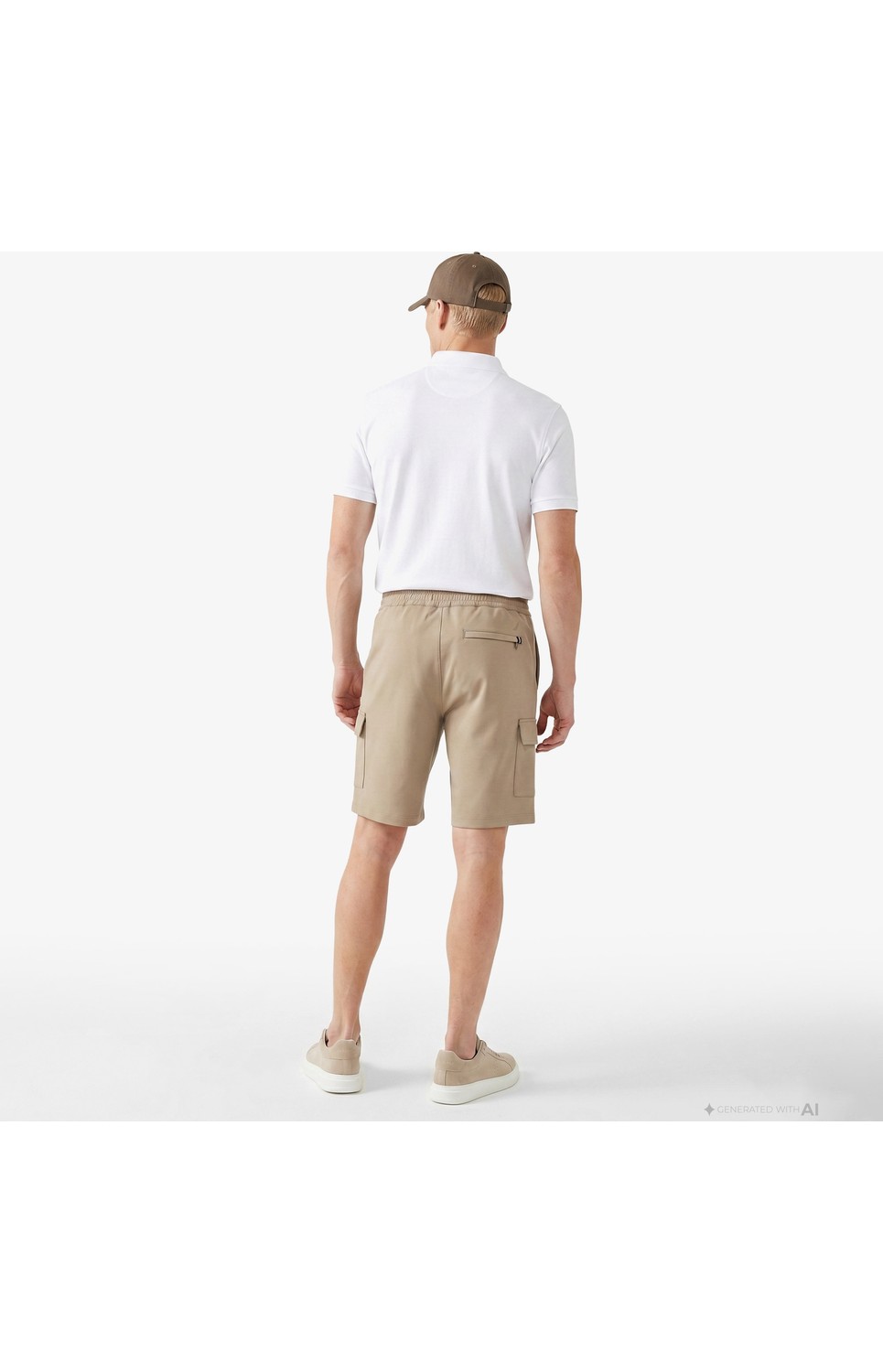 Nautica Erkek Mavi Regular Fit Kargo Şort K65068T.4AX görsel 7
