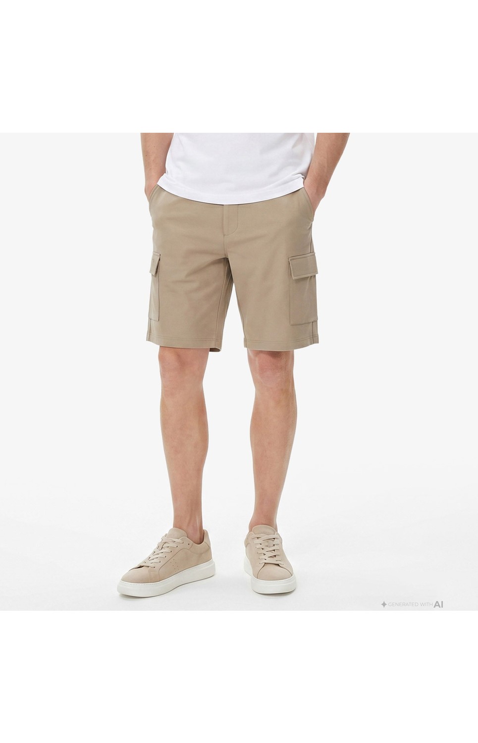 Nautica Erkek Mavi Regular Fit Kargo Şort K65068T.4AX görsel 8