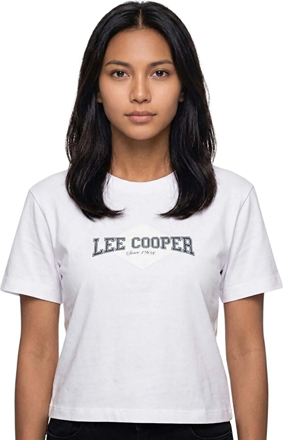 Lee Cooper Beyaz Kadın Baskılı T-Shirt 262 Lcf 242027 Nına 1 Beyaz