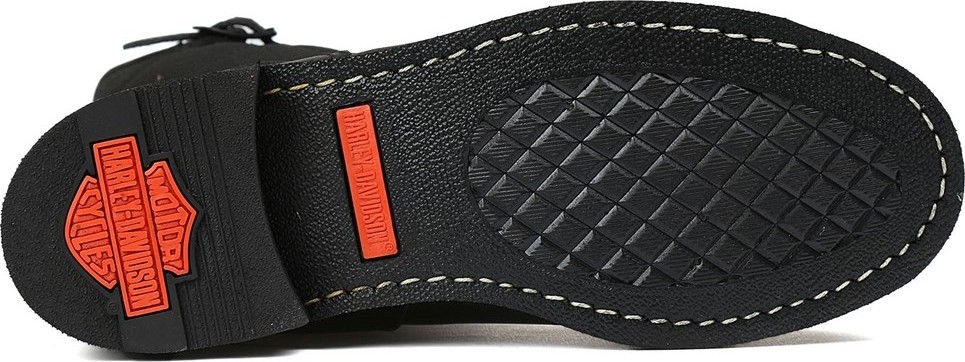 Harley Davidson Laconıa 644 Black (Siyah) Yağlı Deri Kadın Günlük görsel 4