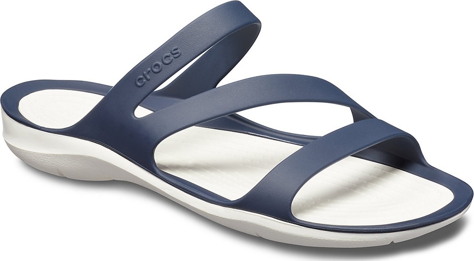 Crocs 203998-462 Kadın Swiftwater Terlik Lacivert Renk Günlük Kullanım İçin Hafif ve Konforlu